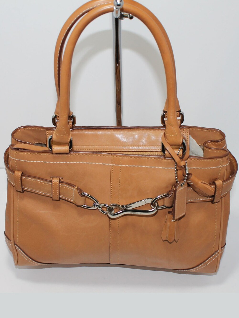 Coach Brown Hampton Tote Bag